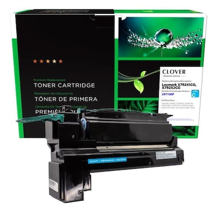 Clover Imaging Group Imaging Remanufactured Extra High Yield Cyan Toner Cartridge 201190P